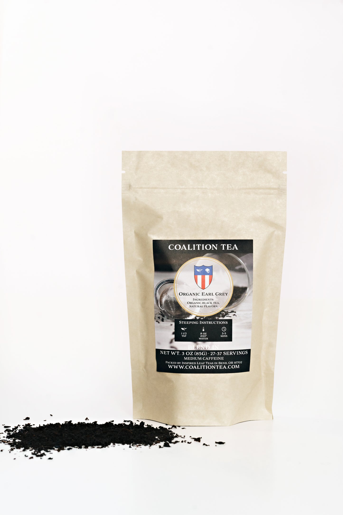 Earl Grey Loose Leaf Tea, Organic