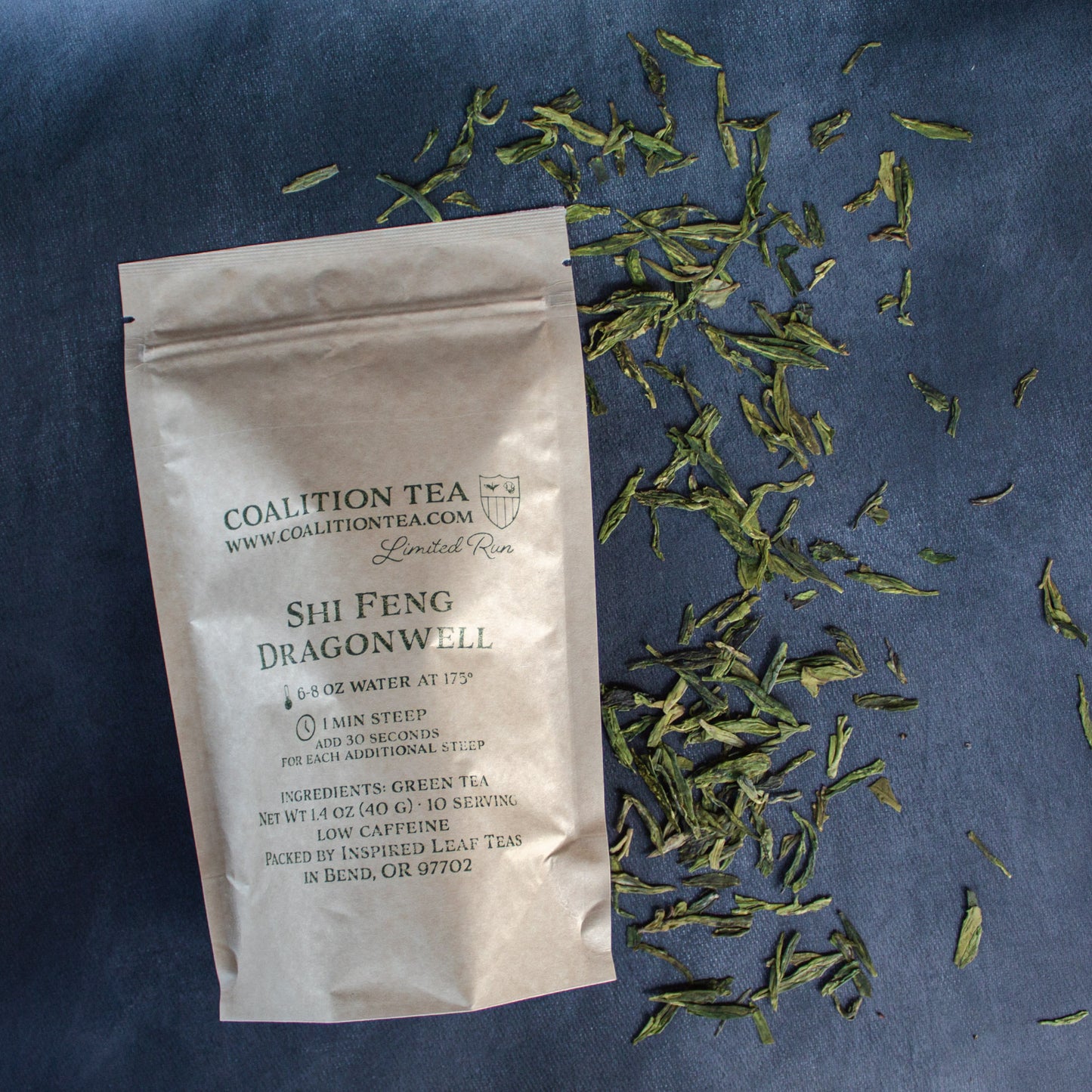 LIMITED RUN - Shi Feng Dragonwell Loose Leaf Tea